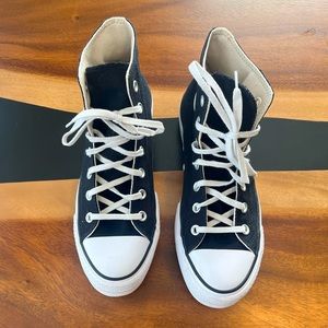 Chuck Taylor All Star Lift Platform - Black - size 8